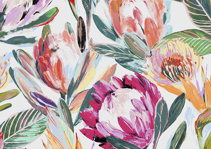 Ophelia, Rainbow - Roman Blind - Image 7